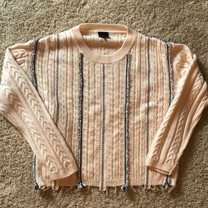 Cream colored sweater